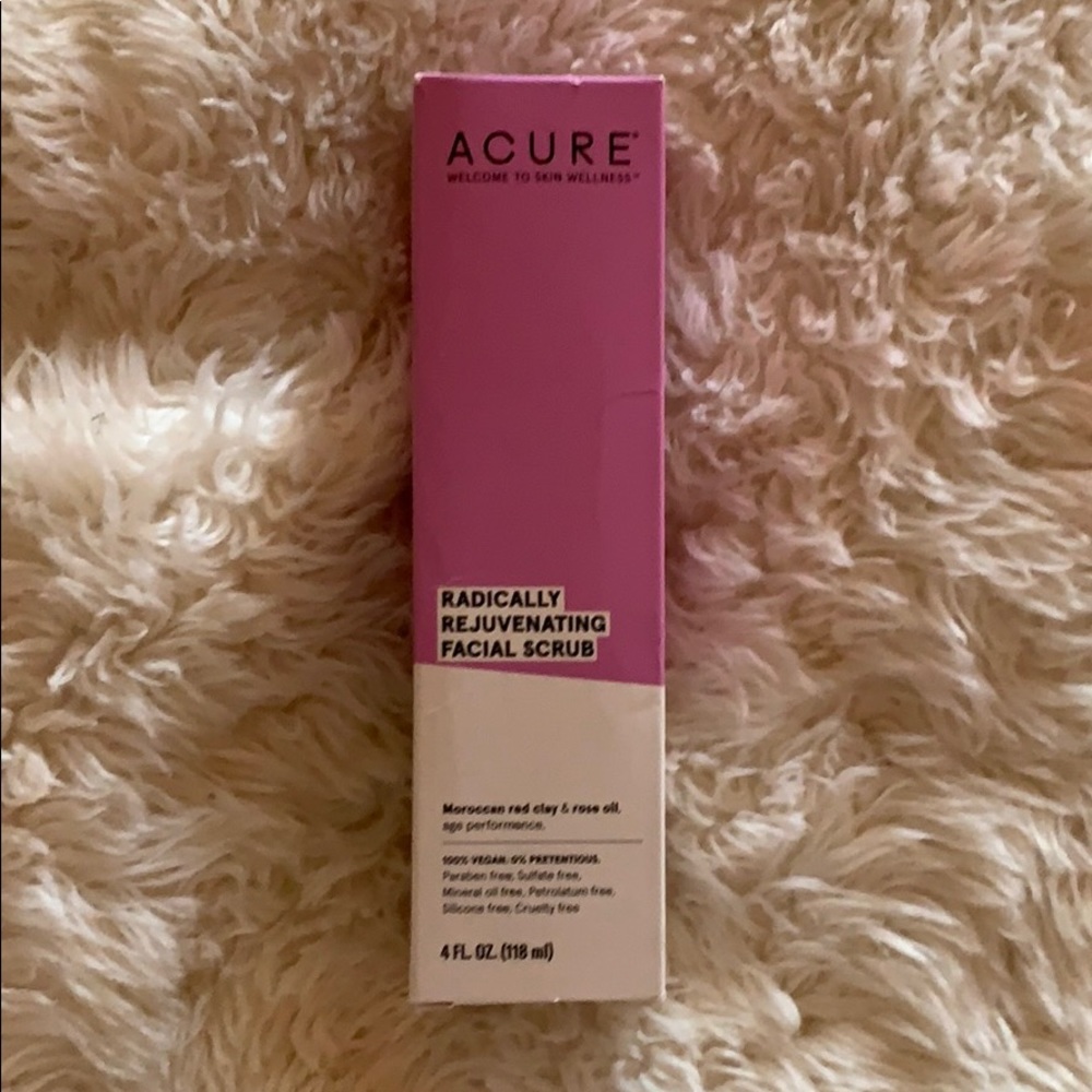 Acure Beauty Rejuvenating Facial Scrub